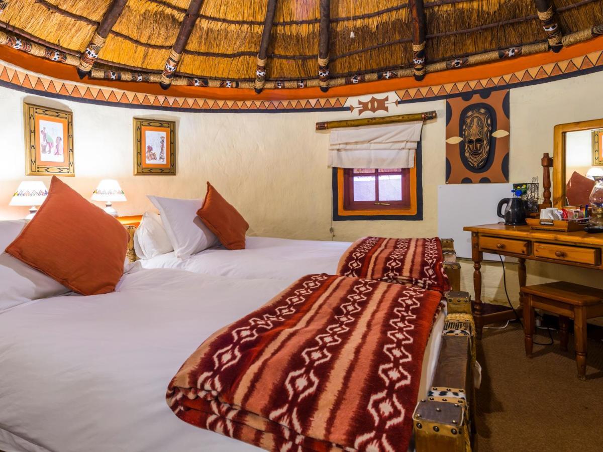 Aha Lesedi African Lodge & Cultural Village Broederstroom Exteriör bild