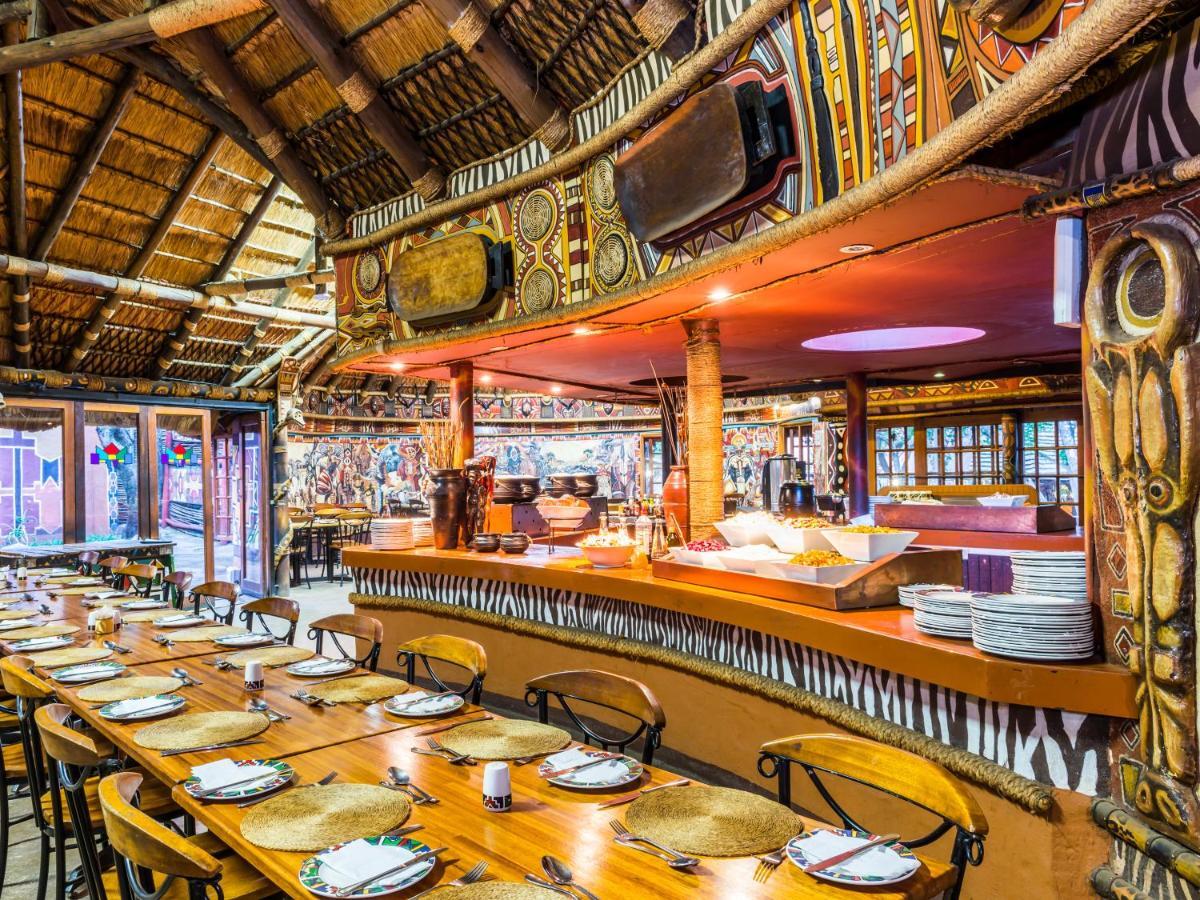 Aha Lesedi African Lodge & Cultural Village Broederstroom Exteriör bild